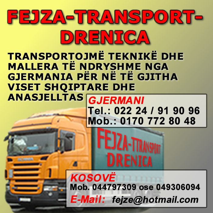 FEJZA-TRANSPORT-DRENICA
