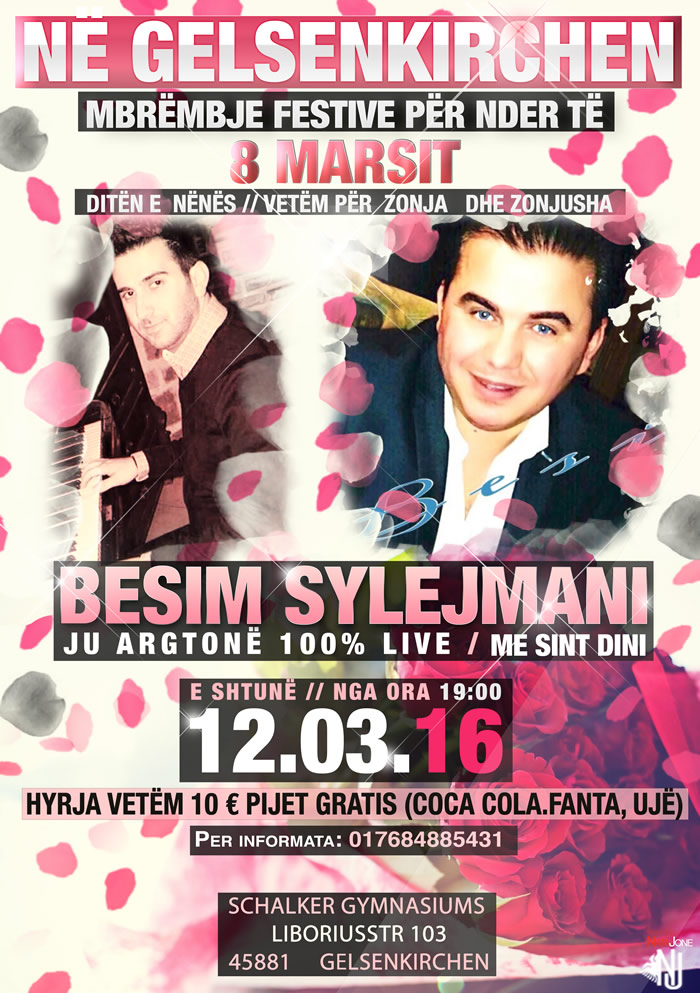 8 Marsi në Gelsenkirchen – Besim Sylejmani