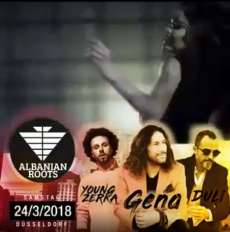 24.03.2018 GENA, DULI dhe ZHERKA në Düsseldorf Black Diamond
