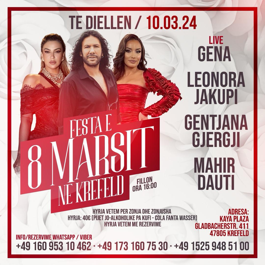Festa e 8 Marsit ne Krefeld 10.03.2024 Frdta e 8 Marsit ne Krefeld 10.02.2024